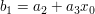 $ b_1=a_2+a_3x_0 $ $ b_1=a_2+a_3x_0 $